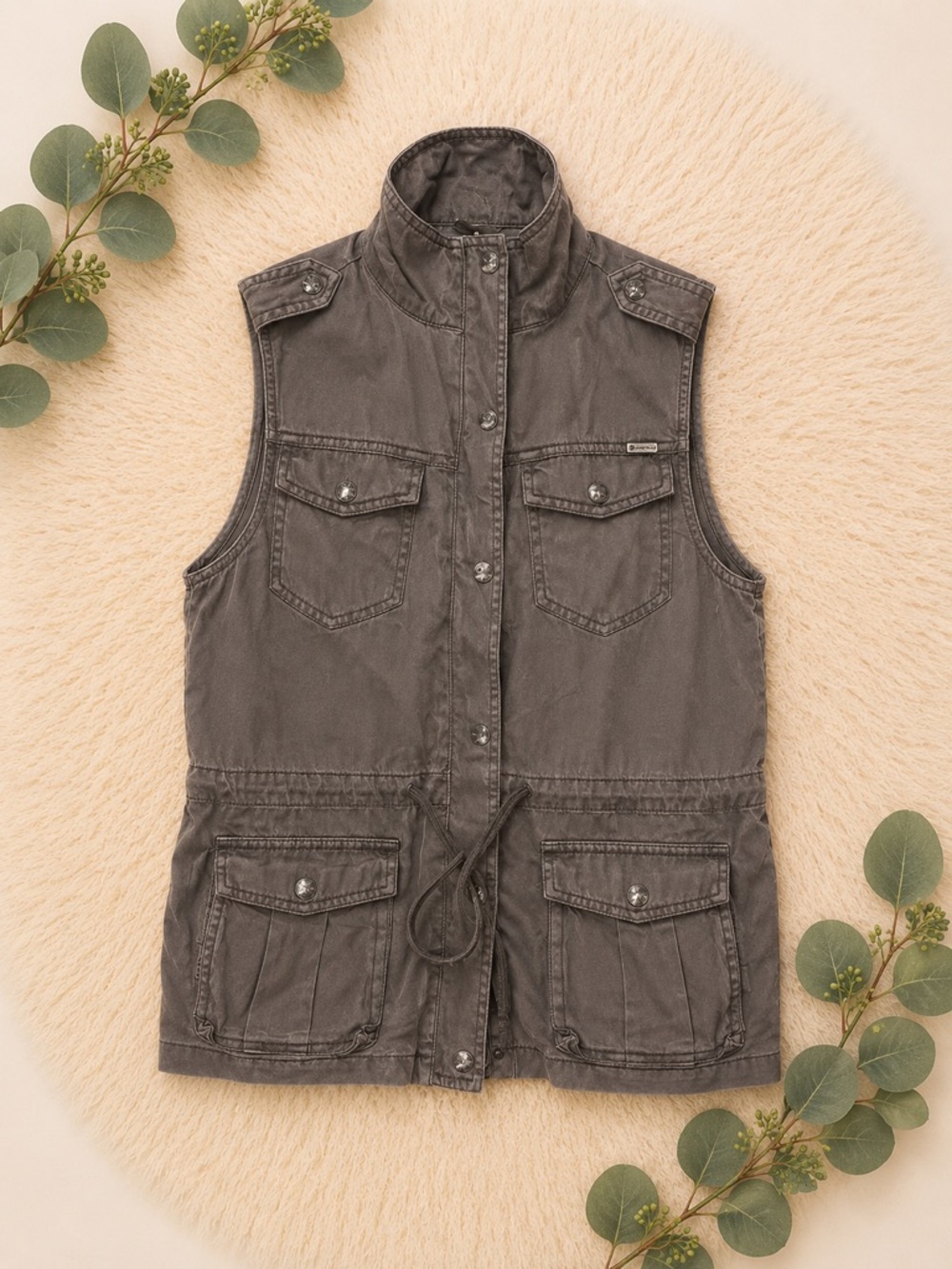 Max Jeans Cargo Vest